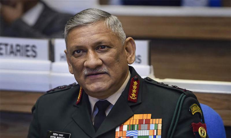 Indian Chief of Defence Staff General Bipin Rawat